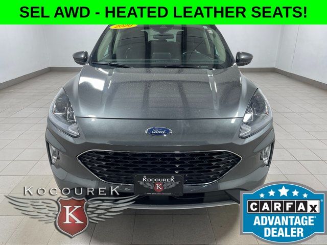 Used 2020 Ford Escape SEL with VIN 1FMCU9H6XLUB47594 for sale in Wausau, WI