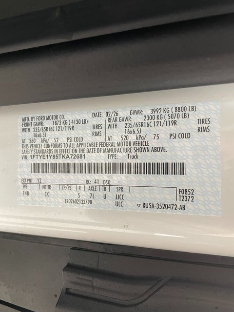 2026 Ford Transit Van Base - Photo 24