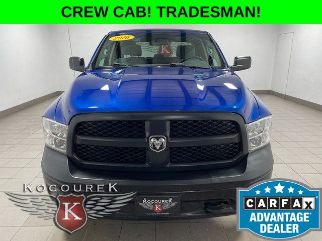 Used 2016 RAM Ram 1500 Pickup Tradesman with VIN 1C6RR7KG4GS348955 for sale in Wausau, WI