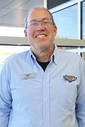 Staff member Norm from 75d1536eddf4