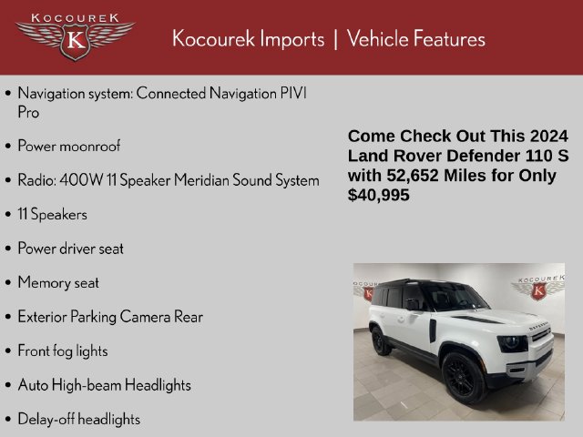 Used 2024 Land Rover Defender 110 S SUV