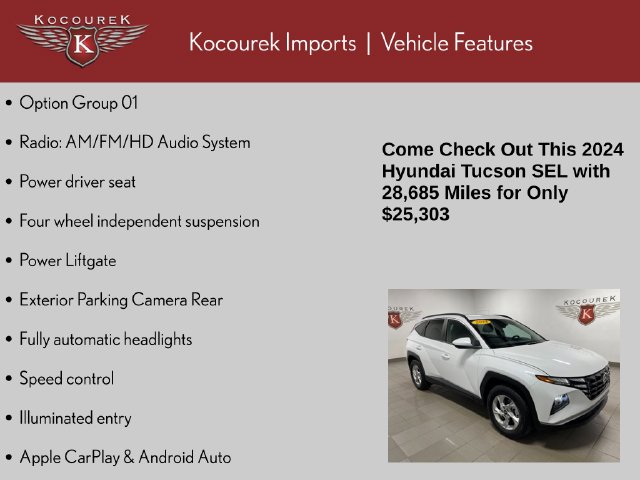 Used 2024 Hyundai Tucson SEL SUV