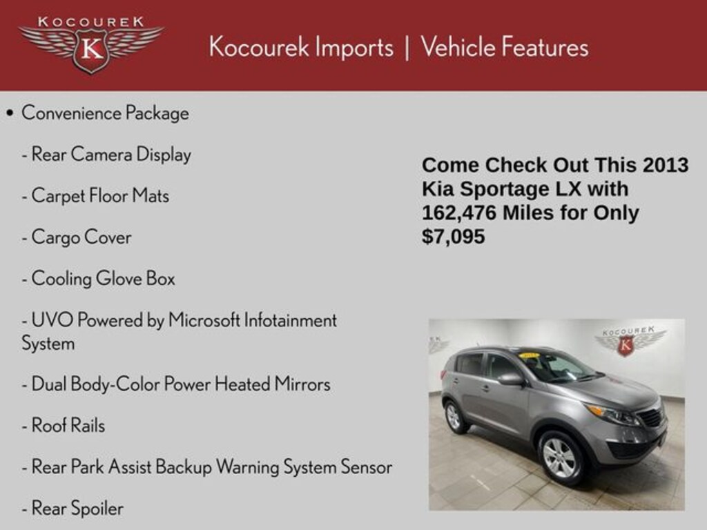Used 2013 Kia Sportage LX SUV