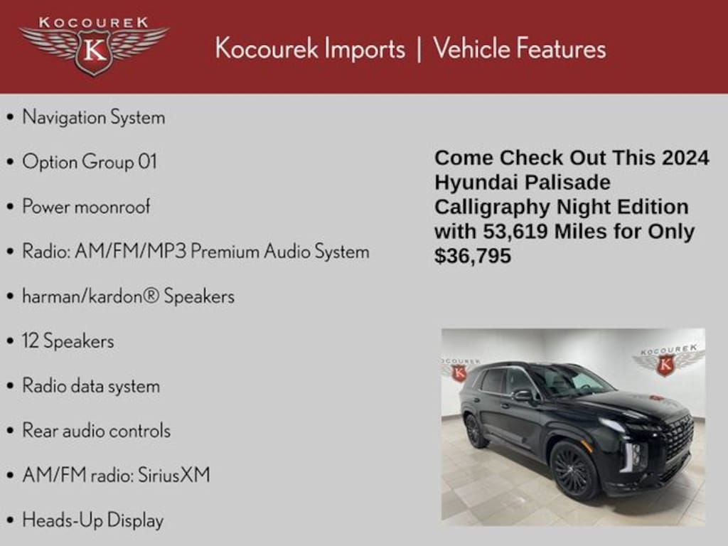 Used 2024 Hyundai Palisade Calligraphy Night Edition SUV