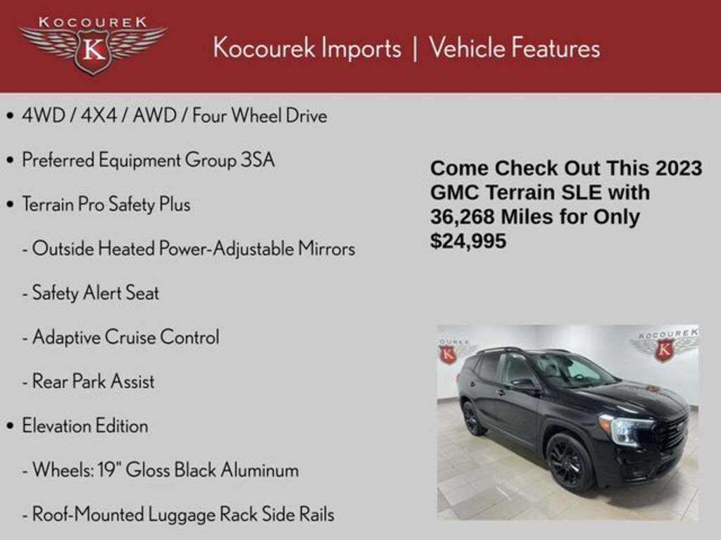 Used 2023 GMC Terrain SLE SUV