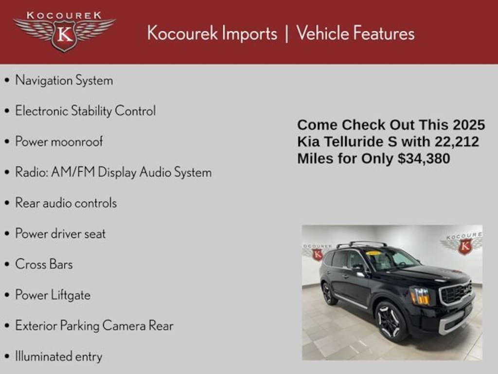 Used 2025 Kia Telluride S SUV
