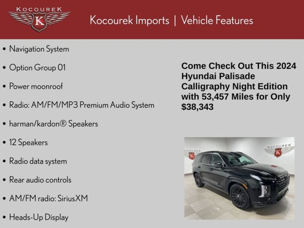 Used 2024 Hyundai Palisade Calligraphy Night Edition SUV