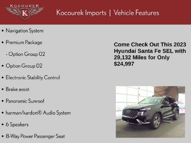 Used 2023 Hyundai Santa Fe SEL SUV