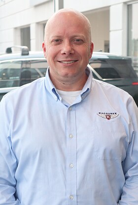 Staff member Chad from 602e0306781a