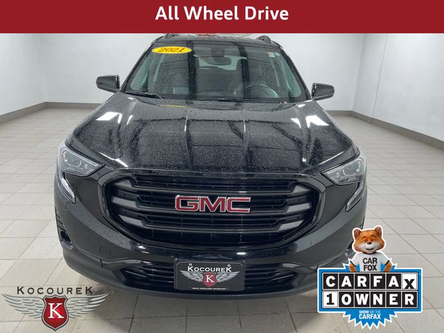 Used 2021 GMC Terrain SLT with VIN 3GKALVEV2ML392943 for sale in Wausau, WI