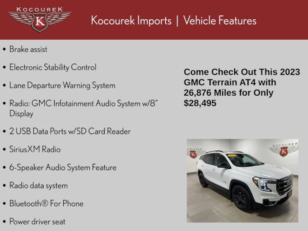 Used 2023 GMC Terrain AT4 SUV