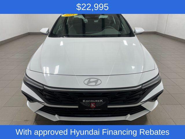 2025 Hyundai Elantra Hybrid Blue photo 2
