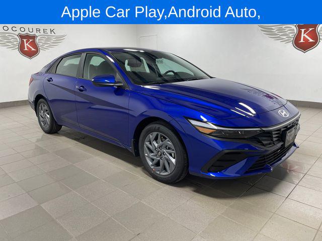2025 Hyundai Elantra Hybrid Blue