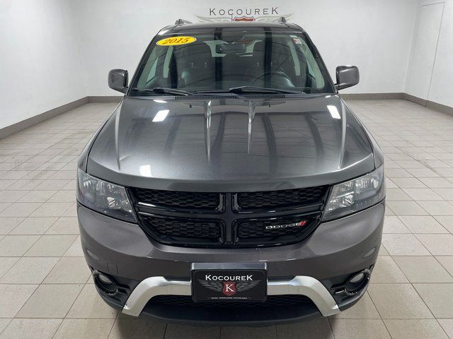 Used 2015 Dodge Journey CrossRoad with VIN 3C4PDDGG7FT554886 for sale in Rib Mountain, WI