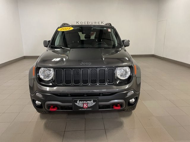 Used 2021 Jeep Renegade Trailhawk with VIN ZACNJDC17MPM21113 for sale in Wausau, WI