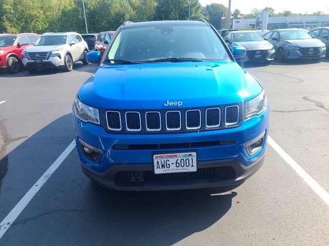 Used 2020 Jeep Compass Sun & Safety with VIN 3C4NJDBB5LT244534 for sale in Wausau, WI