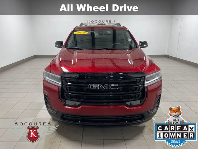 Used 2023 GMC Acadia SLE with VIN 1GKKNRL47PZ213874 for sale in Wausau, WI
