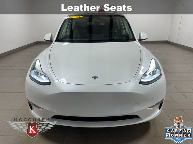 Used 2023 Tesla Model Y Long Range with VIN 7SAYGAEE8PF806269 for sale in Wausau, WI
