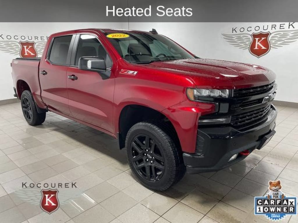 Used 2022 Chevrolet Silverado 1500 LTD LT Trail Boss Truck Crew Cab