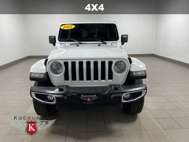 Used 2021 Jeep Wrangler Unlimited Sahara with VIN 1C4HJXEN2MW551904 for sale in Wausau, WI