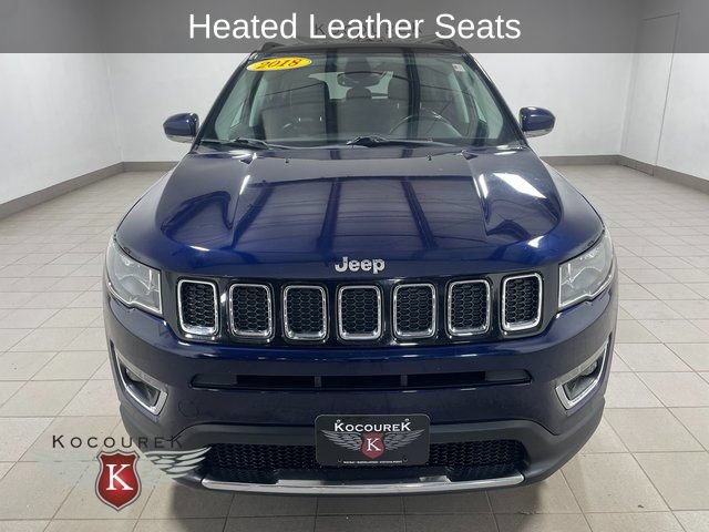 Used 2018 Jeep Compass Limited with VIN 3C4NJDCB2JT399716 for sale in Wausau, WI