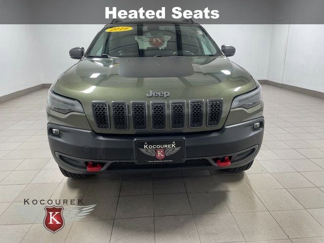 Used 2019 Jeep Cherokee Trailhawk with VIN 1C4PJMBXXKD475843 for sale in Wausau, WI
