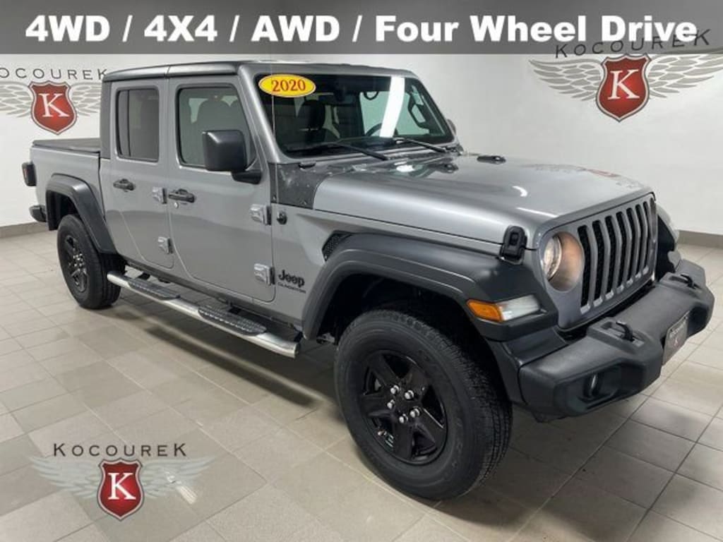 Used 2020 Jeep Gladiator Sport Truck Crew Cab