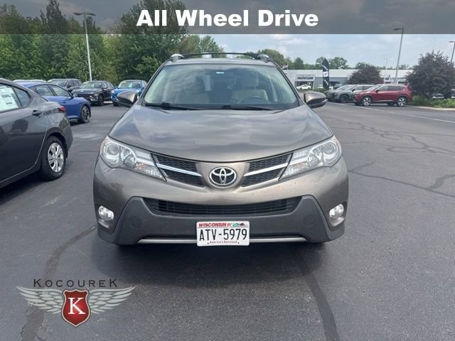 Used 2014 Toyota RAV4 XLE with VIN JTMRFREV7ED082372 for sale in Wausau, WI