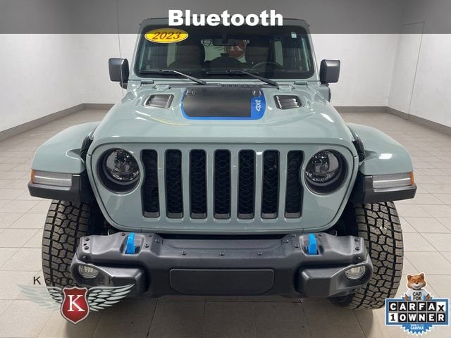 Used 2023 Jeep Wrangler 4xe Rubicon 4XE with VIN 1C4JJXR64PW599736 for sale in Wausau, WI