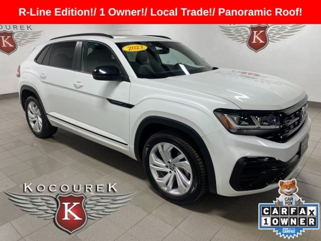 Used 2023 Volkswagen Atlas Cross Sport 2.0T SEL R-Line Black SUV