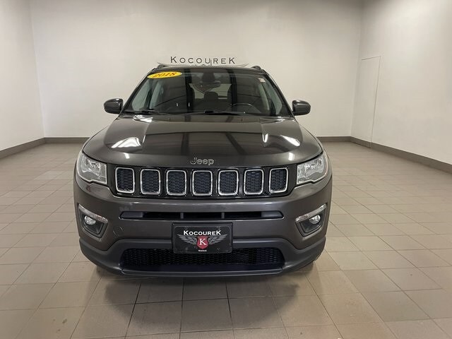 Used 2018 Jeep Compass Latitude with VIN 3C4NJDBB3JT202683 for sale in Wausau, WI