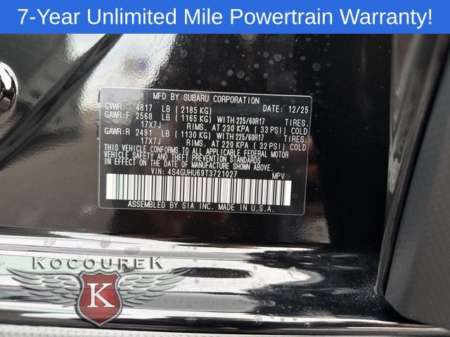 2026 Subaru Crosstrek Wilderness - Photo 25