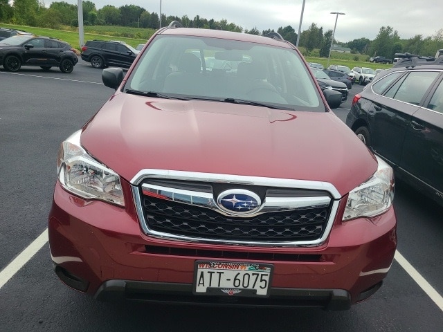 Used 2015 Subaru Forester i with VIN JF2SJABCXFH836333 for sale in Wausau, WI