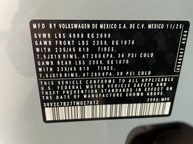 2026 Volkswagen Taos SE Black - Photo 29