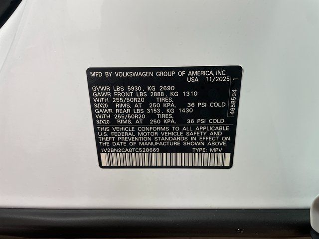 2026 Volkswagen Atlas SEL - Photo 27