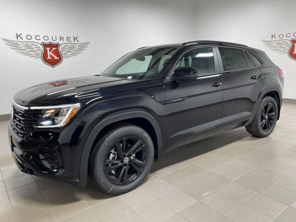New 2026 Volkswagen Atlas Cross Sport 2.0T SEL R-Line Black SUV