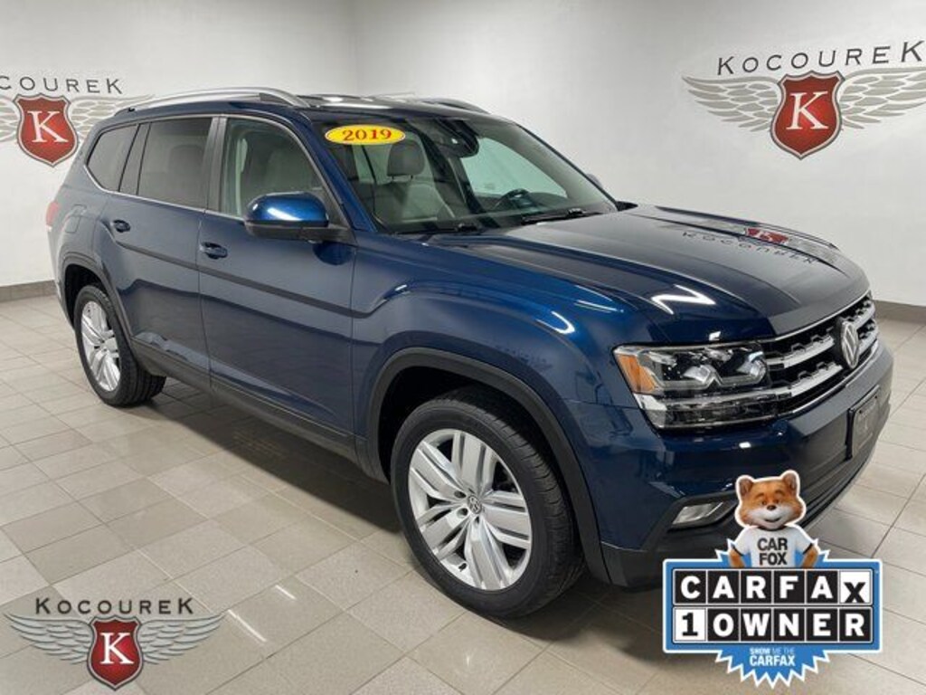 Used 2019 Volkswagen Atlas 3.6L V6 SE w/Technology 4MOTION SUV