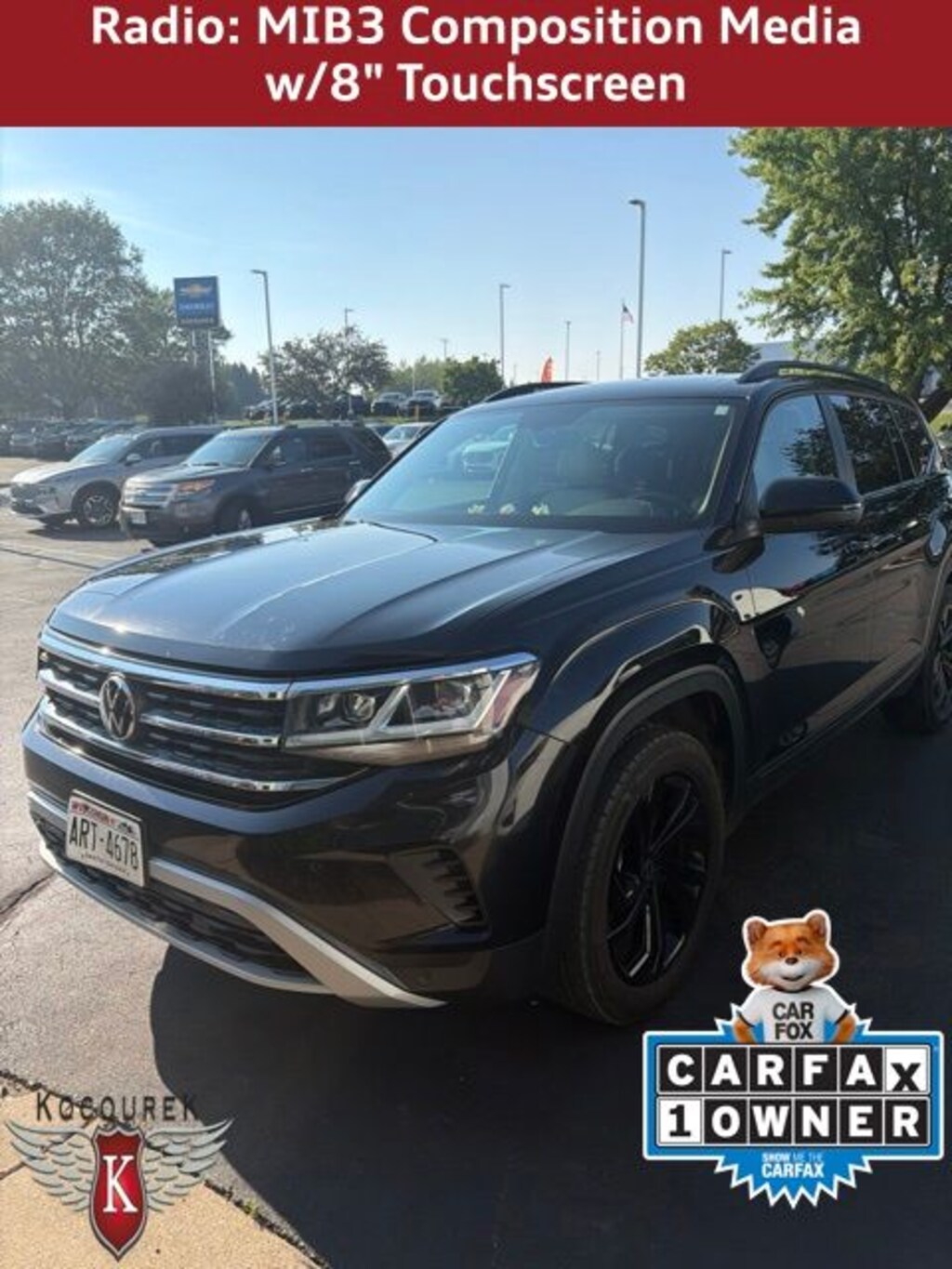 Used 2022 Volkswagen Atlas 3.6L V6 SE w/Technology SUV