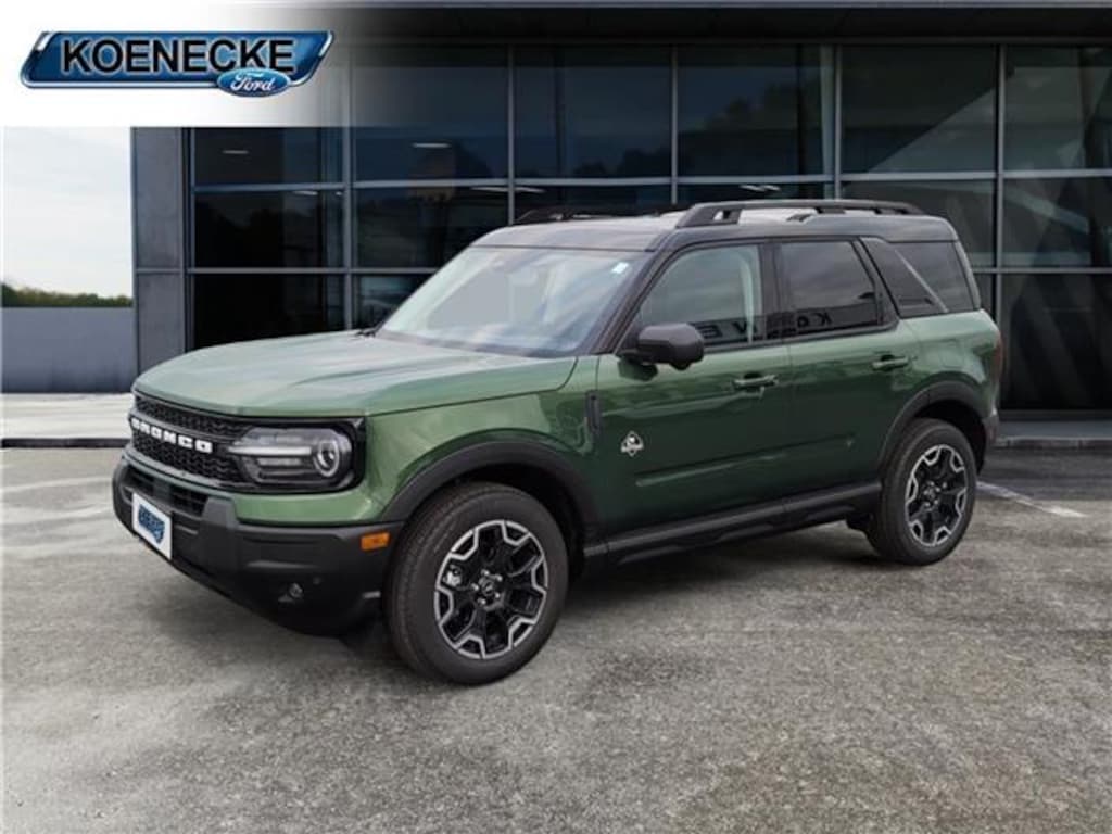 New 2025 Ford Bronco Sport Outer Banks 4x4 SUV