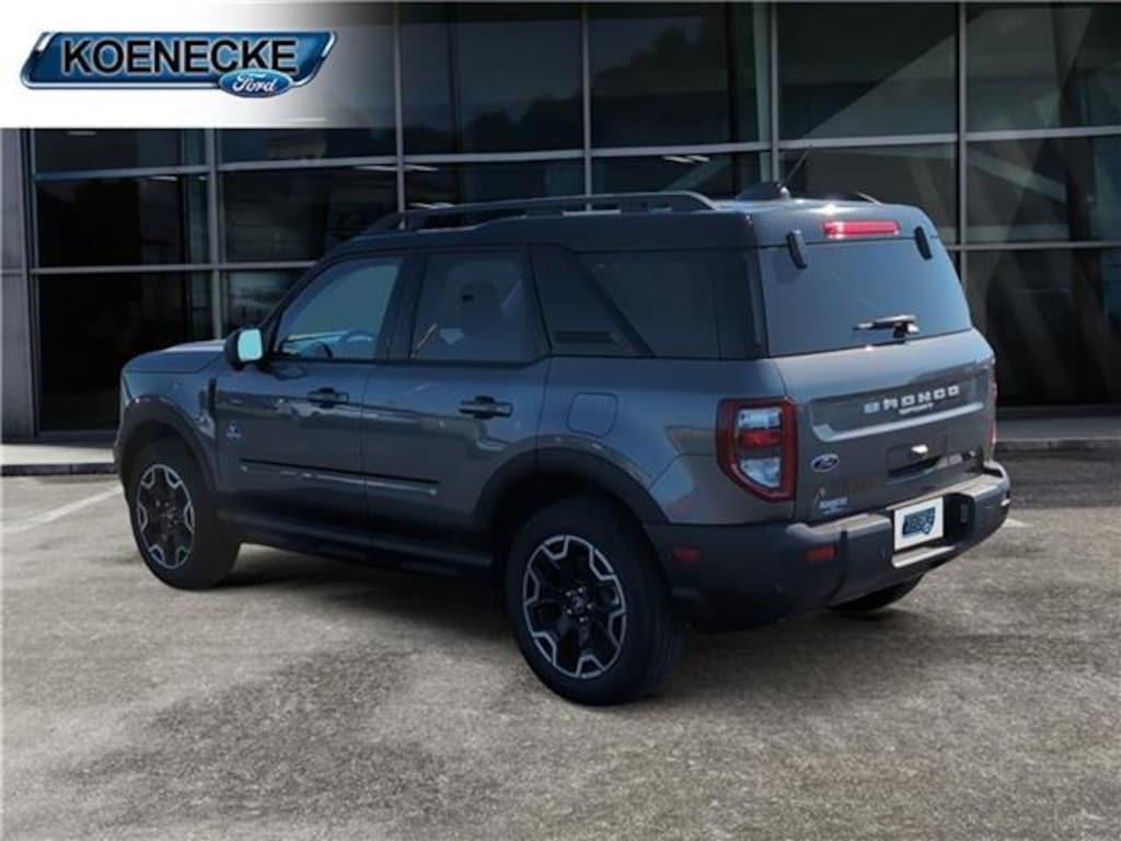 New 2025 Ford Bronco Sport Outer Banks 4x4 SUV