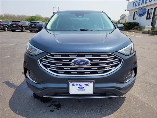 Certified 2022 Ford Edge SEL with VIN 2FMPK4J97NBA77088 for sale in Reedsburg, WI