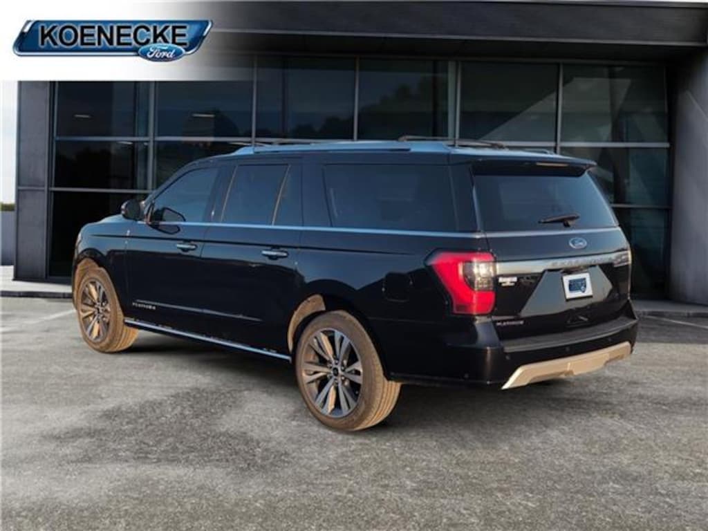 Certified 2021 Ford Expedition Max Platinum 4x4 SUV