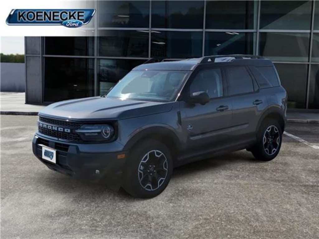 New 2025 Ford Bronco Sport Outer Banks 4x4 SUV
