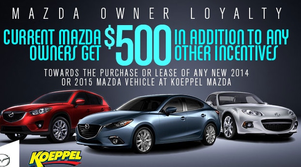 NYC New Mazda Special