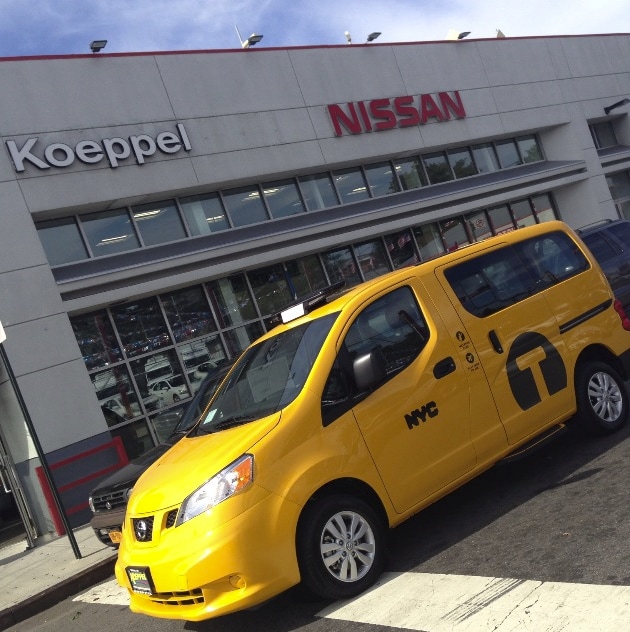 Nissan NV200 Taxi in Queens, NYC 