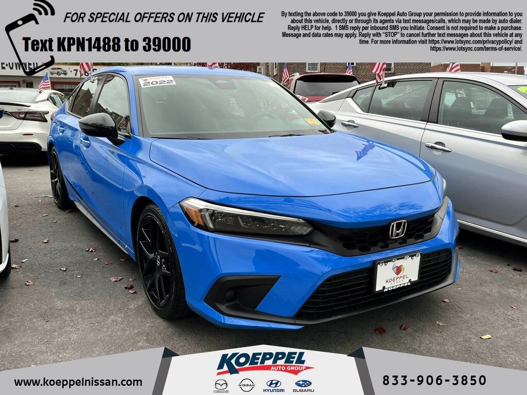 Used 2022 Honda Civic Sport Hatchback