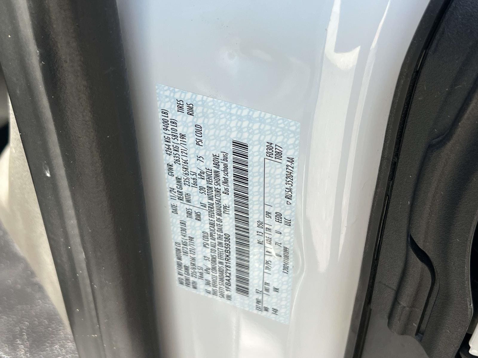 2024 Ford Transit Passenger Van XL - Photo 18