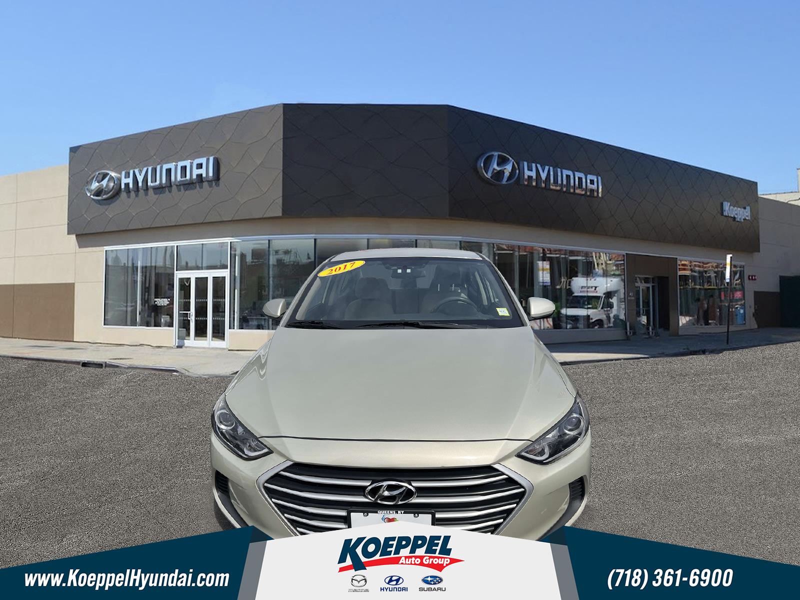 Used 2017 Hyundai Elantra SE with VIN 5NPD84LF2HH120379 for sale in Long Island City, NY