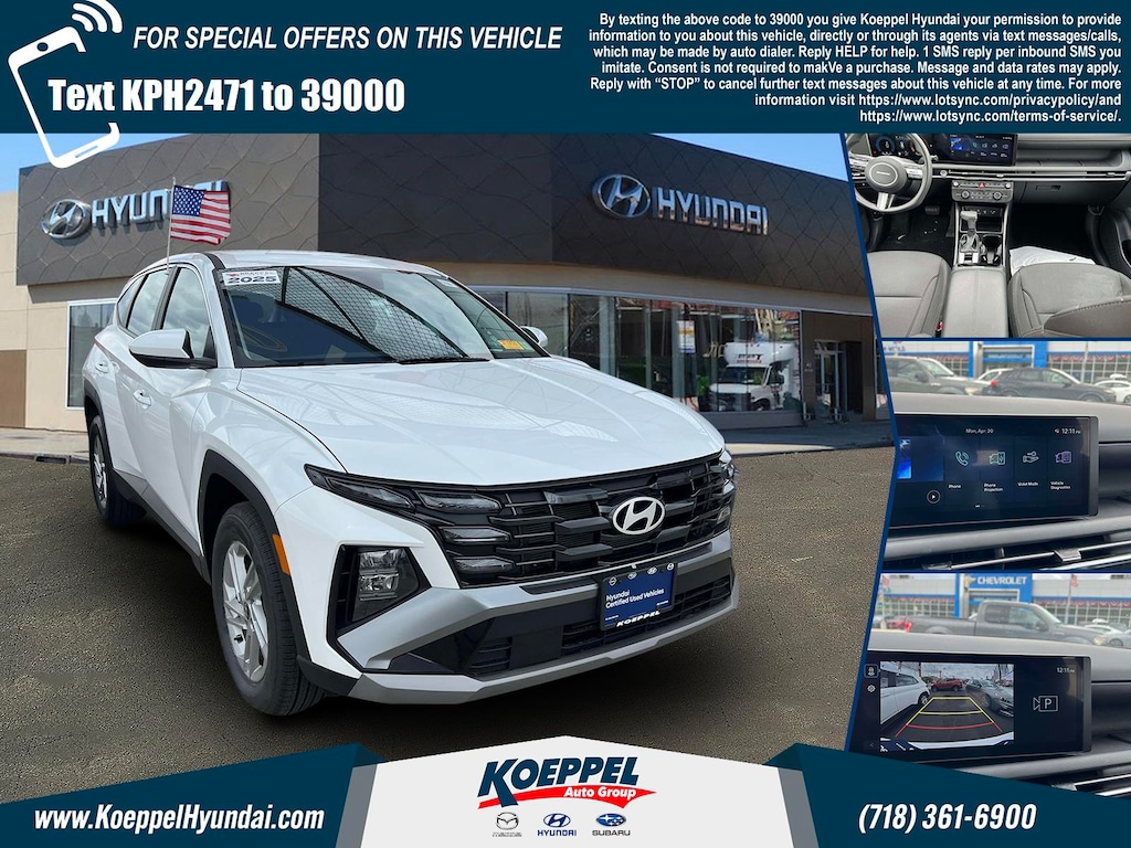 Certified 2025 Hyundai Tucson SE SUV