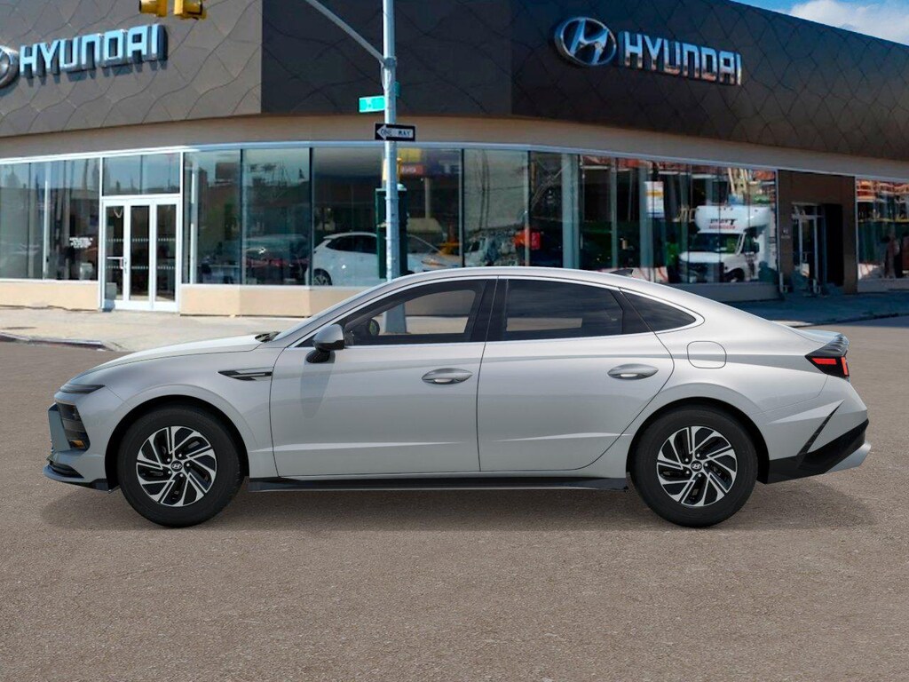 New 2026 Hyundai Sonata Hybrid Blue Sedan